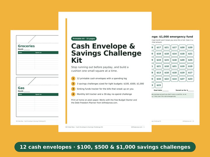 Cash Envelope & Savings Kit preview